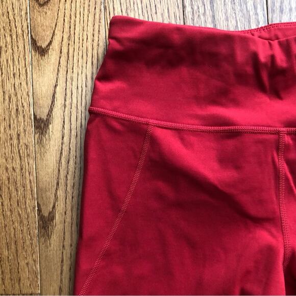 Sweaty Betty Power 7/8 Workout Leggings Cardinal Red Rare Women’s Size S NWT - Picture 6 of 10